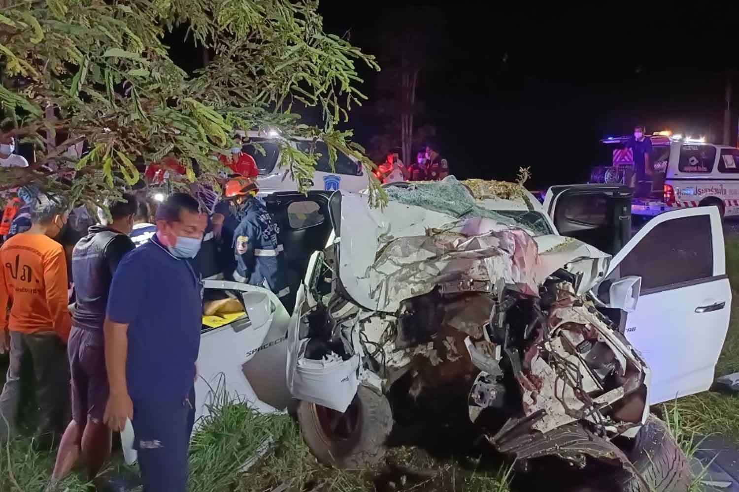 8 ผู้เสียชีวิตในอุบัติเหตุทางรถยนต์ในภาคใต้ของประเทศไทย