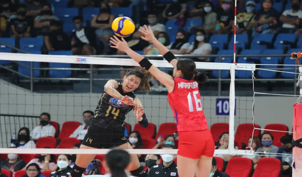 "วอลเลย์บอลหญิง" ไทย ชนะ ญี่ปุ่น 0-3 ในศึกเอวีซี คัพ 2022