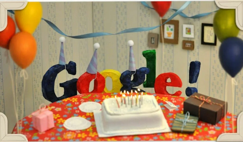 วันเกิด Google 27 กันยายน 2022 - 24th ครบรอบ