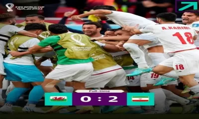 บอลโลก 2022! เวลส์10ตัว โดนอิหร่านคว่ำท้ายเกม (ไฮไลท์)