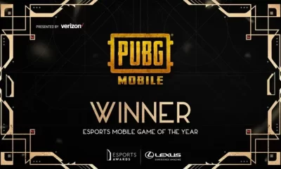 รางวัล Esports ชื่อ PUBG Mobile เกมมือถือ Esports ที่ดีที่สุด