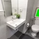 วิธีทำให้ห้องน้ำขนาดเล็กดูใหญ่ขึ้น?