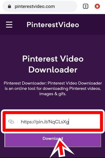 ดาวน์โหลดวิดีโอ Pinterest รูปภาพและเครื่องมือดาวน์โหลด GIF HD