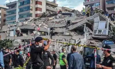 แผ่นดินไหวตุรกี เกิดแผ่นดินไหวใหญ่ 2 ครั้งในตุรกีในวันเดียวกัน