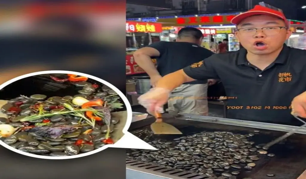 ก้อนกรวดผัด: ความคลั่งไคล้ในการทำอาหารที่แปลกประหลาดสร้างความสุขให้กับนักชิมที่กล้าหาญในจีน (วิดีโอ)