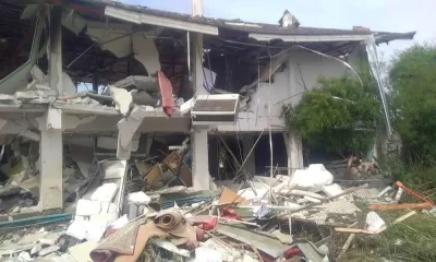 โรงแรมดังในราชบุรีแก๊สระเบิด ตึกถล่ม บาดเจ็บ 2 ราย
