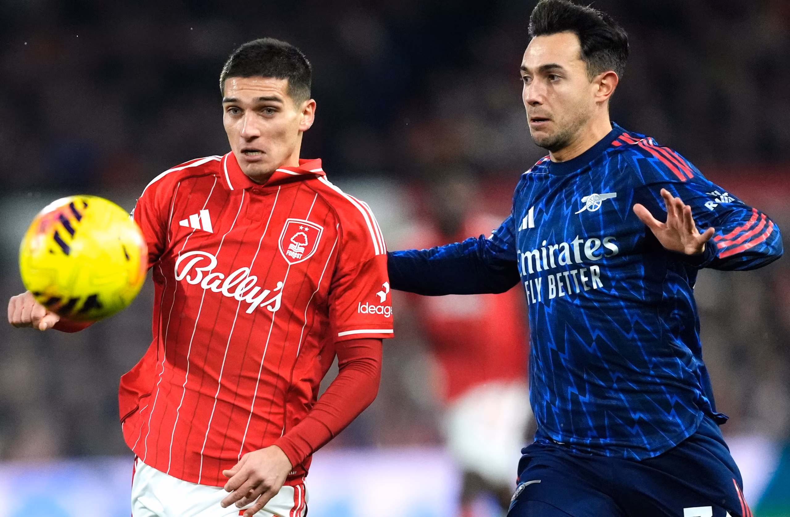 ฟอเรสต์ พบ อาร์เซนอล