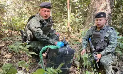 ทหารยึดยาบ้า 6 ล้านเม็ดที่แม่สาย เชียงราย