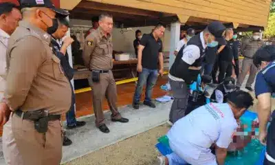 น่าสยดสยอง! ตำรวจพบศพชายหนุ่มเสียชีวิต โดยมีเลือดกระเด็นไปทั่วบ้าน