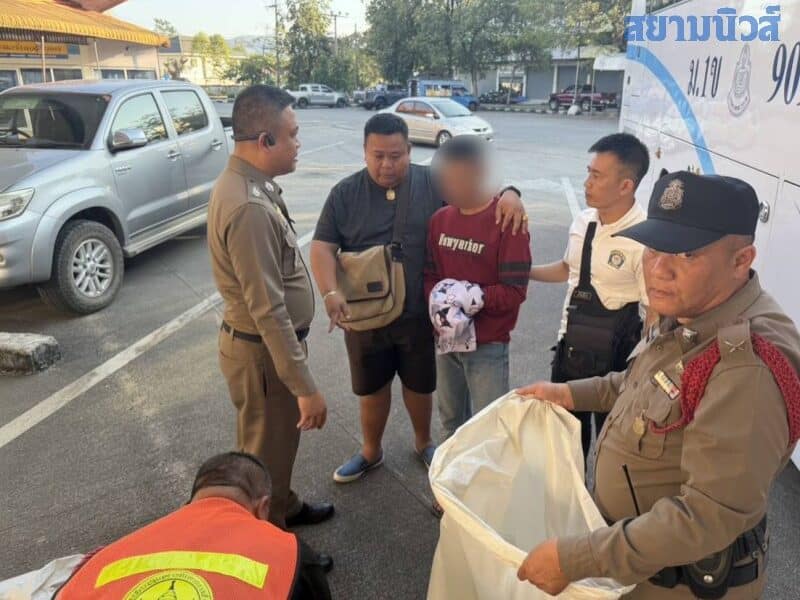 ตำรวจจับกุมผู้ต้องสงสัยคดีฆาตกรรมที่สถานีขนส่งเชียงราย 2