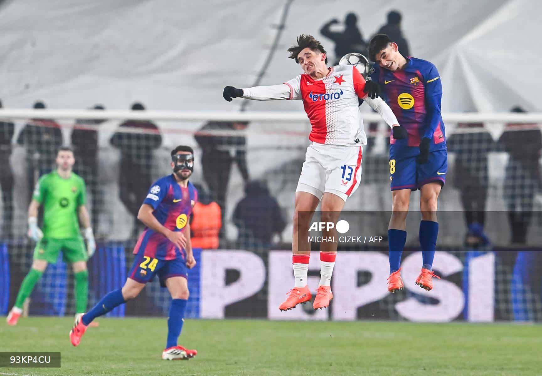 บาร์เซโลนาเอาชนะ สลาเวีย ปราก 4-2