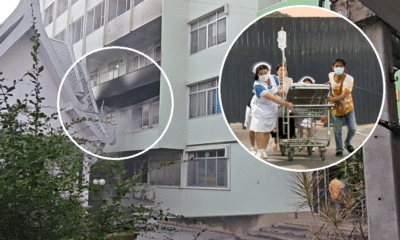 โรงพยาบาลแพร่ อพยพผู้ป่วย 124 ราย หลังเกิดเหตุเพลิงไหม้ชั้นสอง