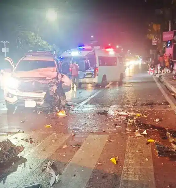 ยอดอุบัติเหตุปีใหม่ลดลงเล็กน้อย แต่ยังสูญเสีย 272 ชีวิตในช่วง “7 วันอันตราย” ของไทย