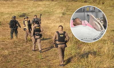 ตำรวจกำลังใช้สุนัขและโดรนในการติดตามตัวชายชาวเมียนมาร์วัย 20 ปีที่ยิงเจ้าหน้าที่ตำรวจ