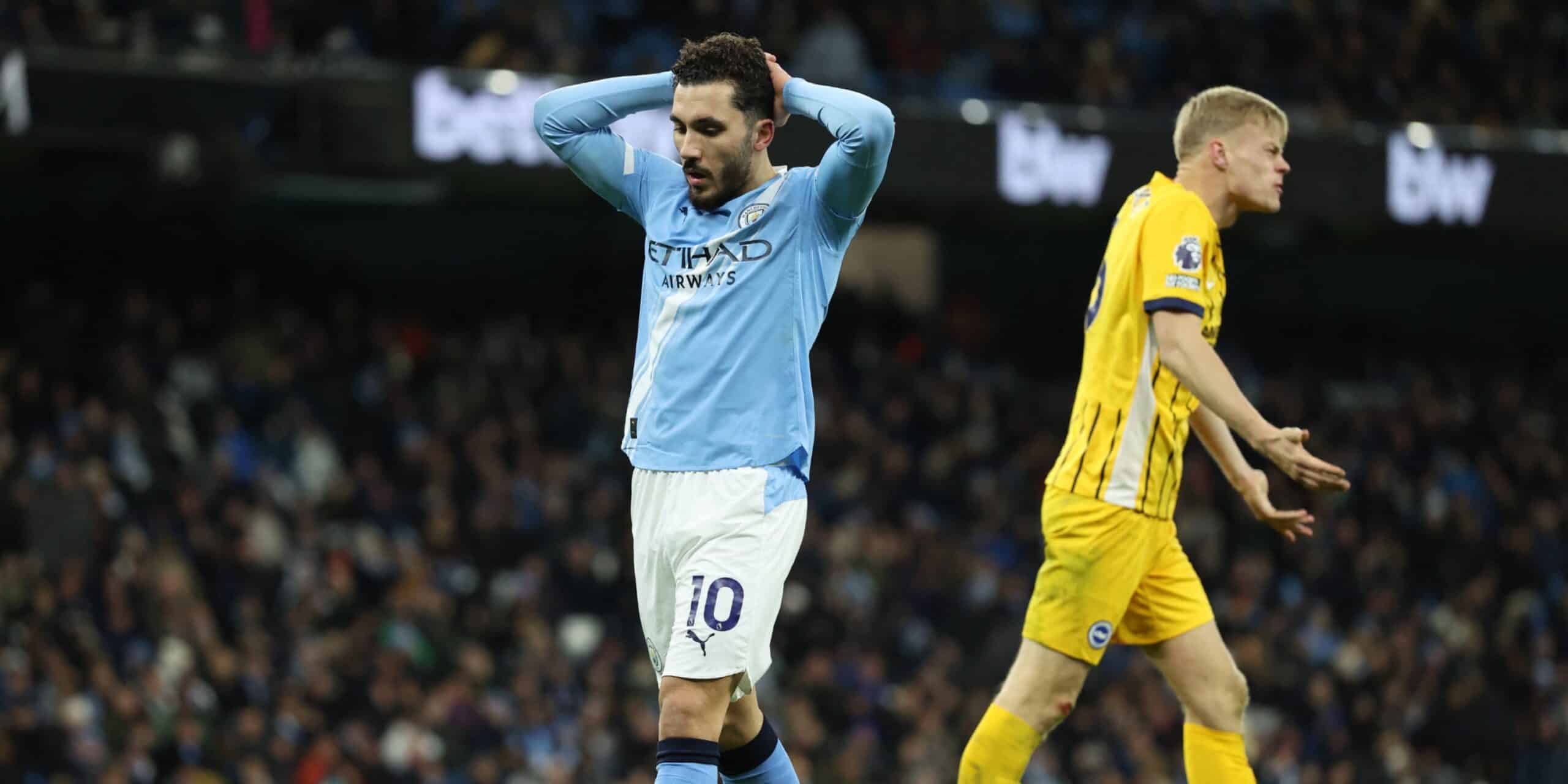 แมนเชสเตอร์ ซิตี้ พบกับ ไบรท์ตัน