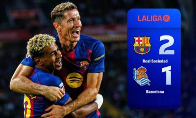 เรอัล โซเซียดาด 2-1 บาร์เซโลนา