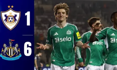 นิวคาสเซิล ถล่ม คาราบัก 6-1 จ่อเข้ารอบ 16 ทีมสุดท้าย แชมเปียนส์ลีก