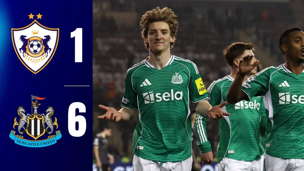 นิวคาสเซิล ถล่ม คาราบัก 6-1 จ่อเข้ารอบ 16 ทีมสุดท้าย แชมเปียนส์ลีก