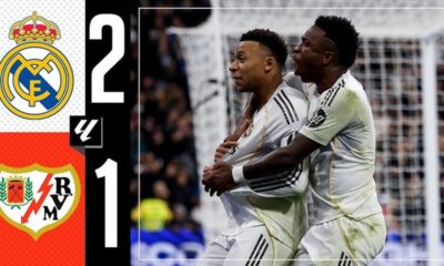 เรอัล มาดริด เฉือน ราโย่ 2-1 จี้บาร์ซ่าแต้มเดียว