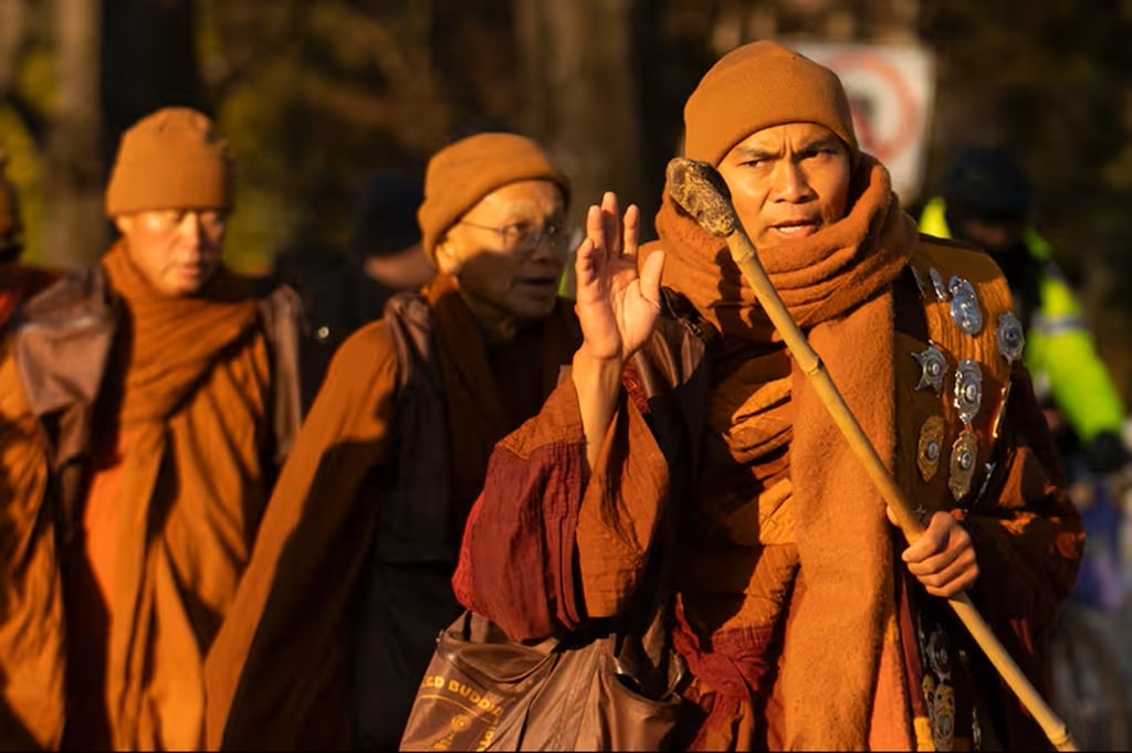 พระภิกษุสงฆ์เสร็จสิ้น “การเดินเพื่อสันติภาพ” ระยะทาง 2,300 ไมล์ ในกรุงวอชิงตัน ดี.ซี.