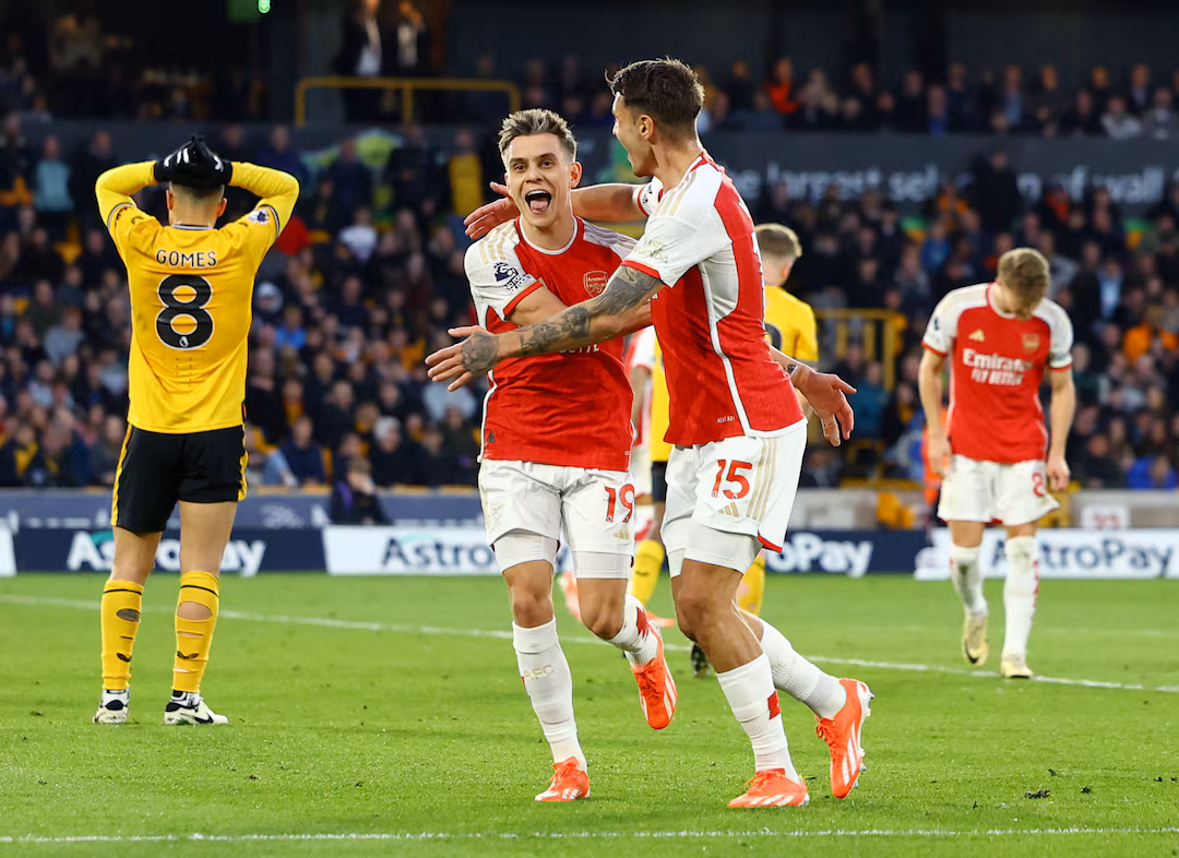 วูล์ฟแฮมป์ตัน 2-2 อาร์เซนอล