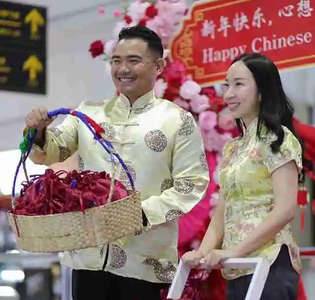 สนามบินเชียงรายเพิ่มสีสันวัฒนธรรม ต้อนรับตรุษจีน