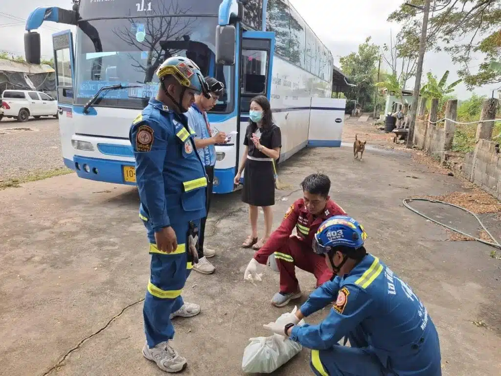 ผงะ! พนักงานประจำรถโดยสารพบศพเด็กทารกแรกเกิดในถังขยะในห้องน้ำ