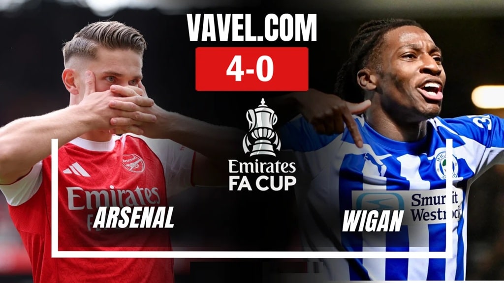 อาร์เซนอล vs วีแกน 4-0