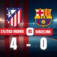 แอตเลติโก มาดริด vs บาร์เซโลน่า 4-0