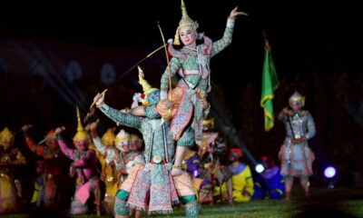 โรงแรมสิงห์ปาร์คเชียงรายจัดแสดงโขนกลางแจ้ง โดยมีนักแสดงเยาวชนท้องถิ่นกว่า 200 คน