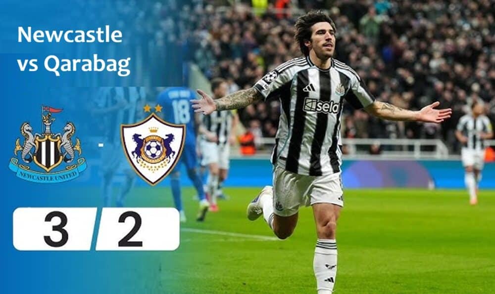 นิวคาสเซิล คว้าชัยเหนือ คาราบัก 3-2
