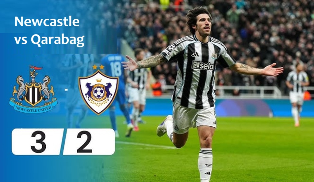 นิวคาสเซิล คว้าชัยเหนือ คาราบัก 3-2