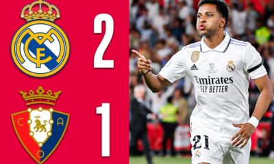โอซาซูน่า 2-1 เรอัล มาดริด