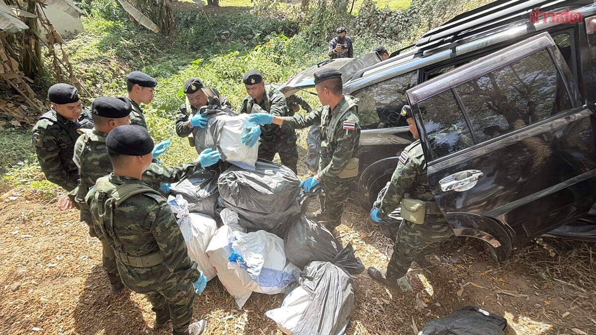Chiang Rai Border Patrol Police Seizes 5.3 Million Meth Pills