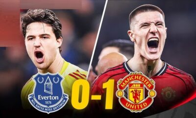 แมนเชสเตอร์ ยูไนเต็ด คว้าชัยชนะนอกบ้านเหนือเอฟเวอร์ตัน 1-0