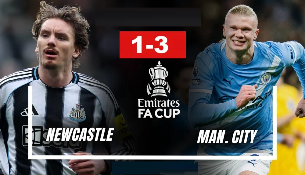 แมนเชสเตอร์ ซิตี้ พบ นิวคาสเซิล 3-1