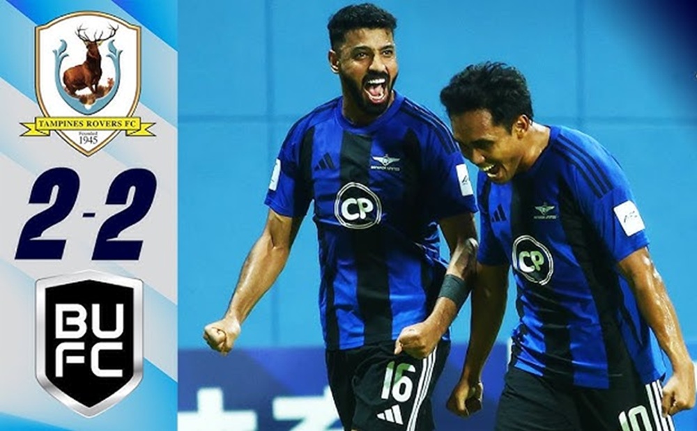 แทมปิเนส โรเวอร์ส เสมอ 2-2 แบงค็อก ยูไนเต็ด