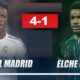 เรอัล มาดริด ถล่ม เอลเช่ ซีเอฟ 4-1