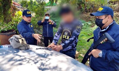 รวบคู่สามีภรรยาคดีฉ้อโกงในเชียงราย เจอปืนลูกโม่ .38 ทำเองคาตัว
