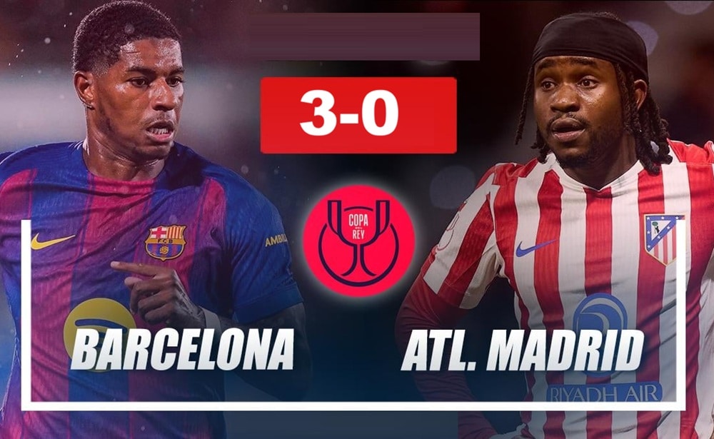 บาร์เซโลนาเอาชนะแอตเลติโก มาดริด 3-0