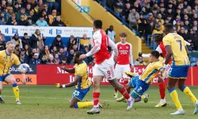 อาร์เซนอล vs แมนส์ฟิลด์ 2-1