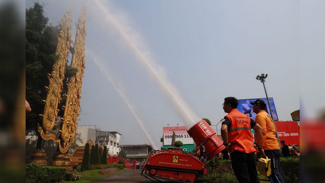 ผู้ว่าฯ เชียงรายเปิดปฏิบัติการ "อากาศสดใส" เร่งลดการสะสม PM2.5 ทั่วจังหวัด