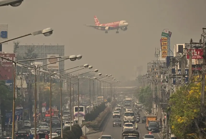 คุณภาพอากาศ PM2.5 ในเชียงใหม่ถูกยกระดับเป็นระดับวิกฤต