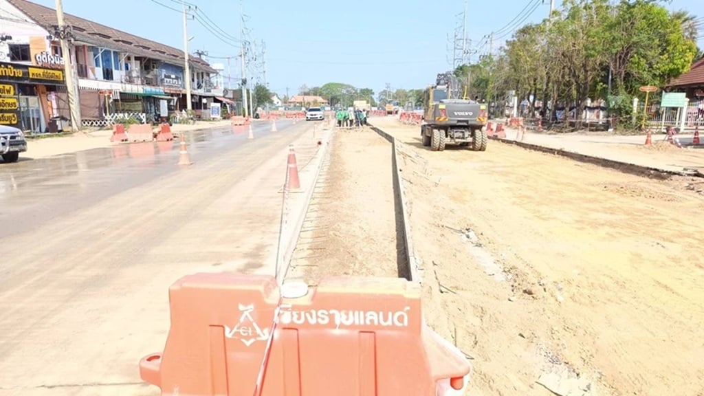 โครงการอุโมงค์ลอดแยกหน้าศูนย์ราชการเชียงรายคืบหน้า 54%, ตั้งเป้าเสร็จปี 2027