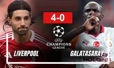 ลิเวอร์พูลถล่มกาลาตาซาราย 4-0 ในศึกแชมเปี้ยนส์ลีก