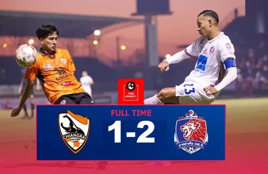 พอร์ท เอฟซี พบกับ เชียงราย ยูไนเต็ด 1-0