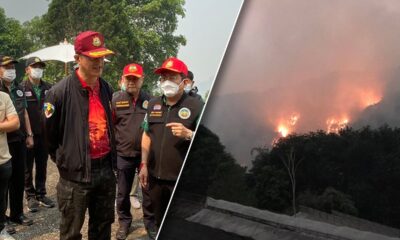 เร่งรับมือสถานการณ์ฉุกเฉินในจังหวัดเชียงราย หลังไฟป่าคุกคามบริเวณวัดศักดิ์สิทธิ์