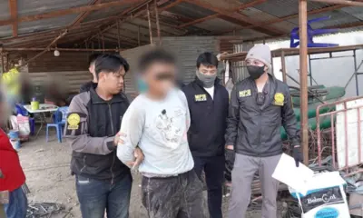 ตำรวจจับกุมพ่อวัย 40 ปี ในข้อหาล่วงละเมิดทางเพศลูกสาววัยเยาว์