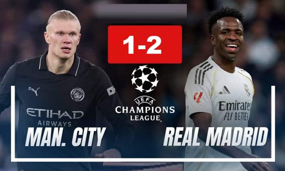 แมนเชสเตอร์ ซิตี้ แพ้ เรอัล มาดริด 2-1