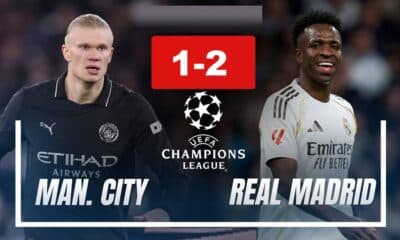 แมนเชสเตอร์ ซิตี้ แพ้ เรอัล มาดริด 2-1